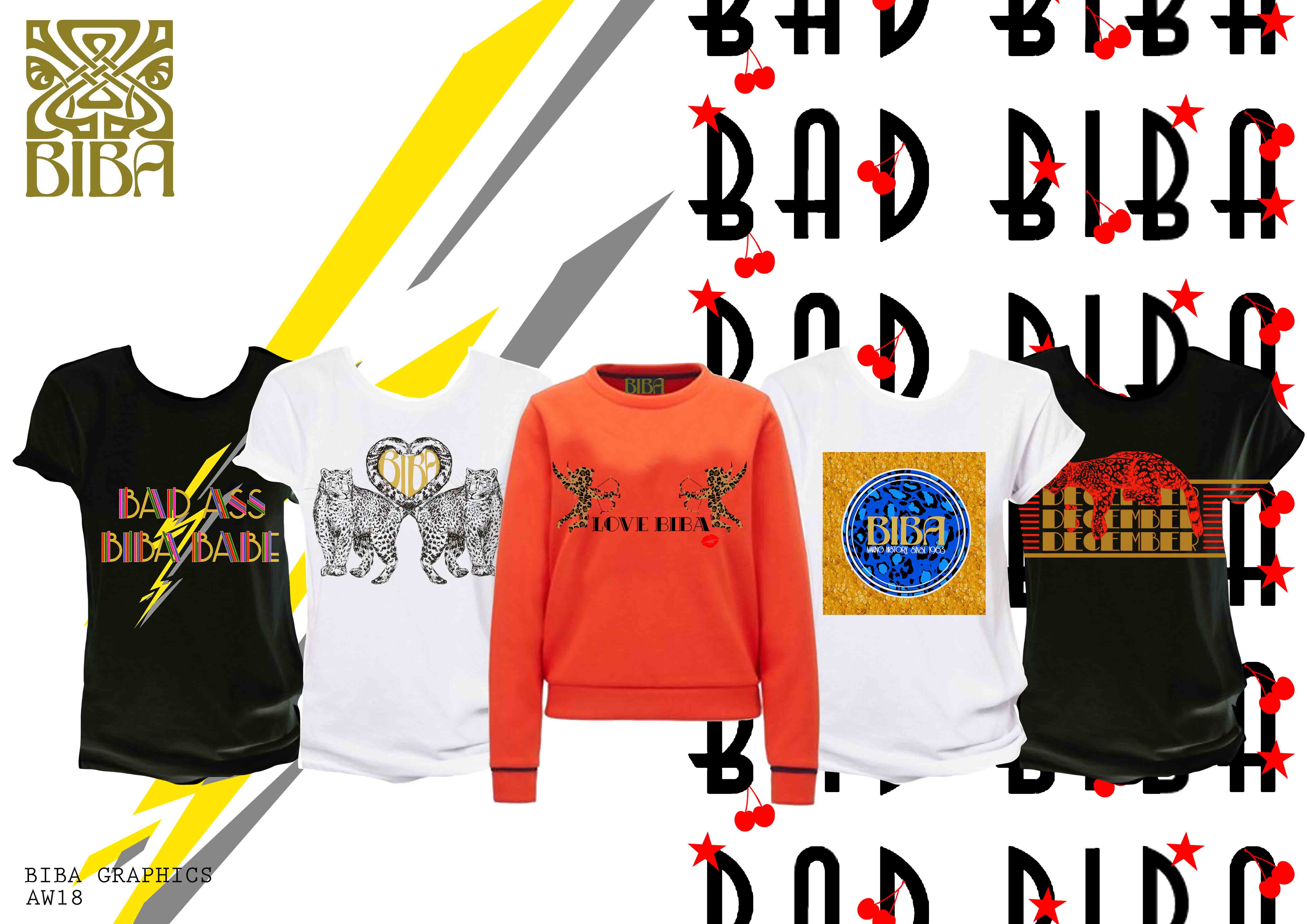 BIBA GRAPHICS AW18