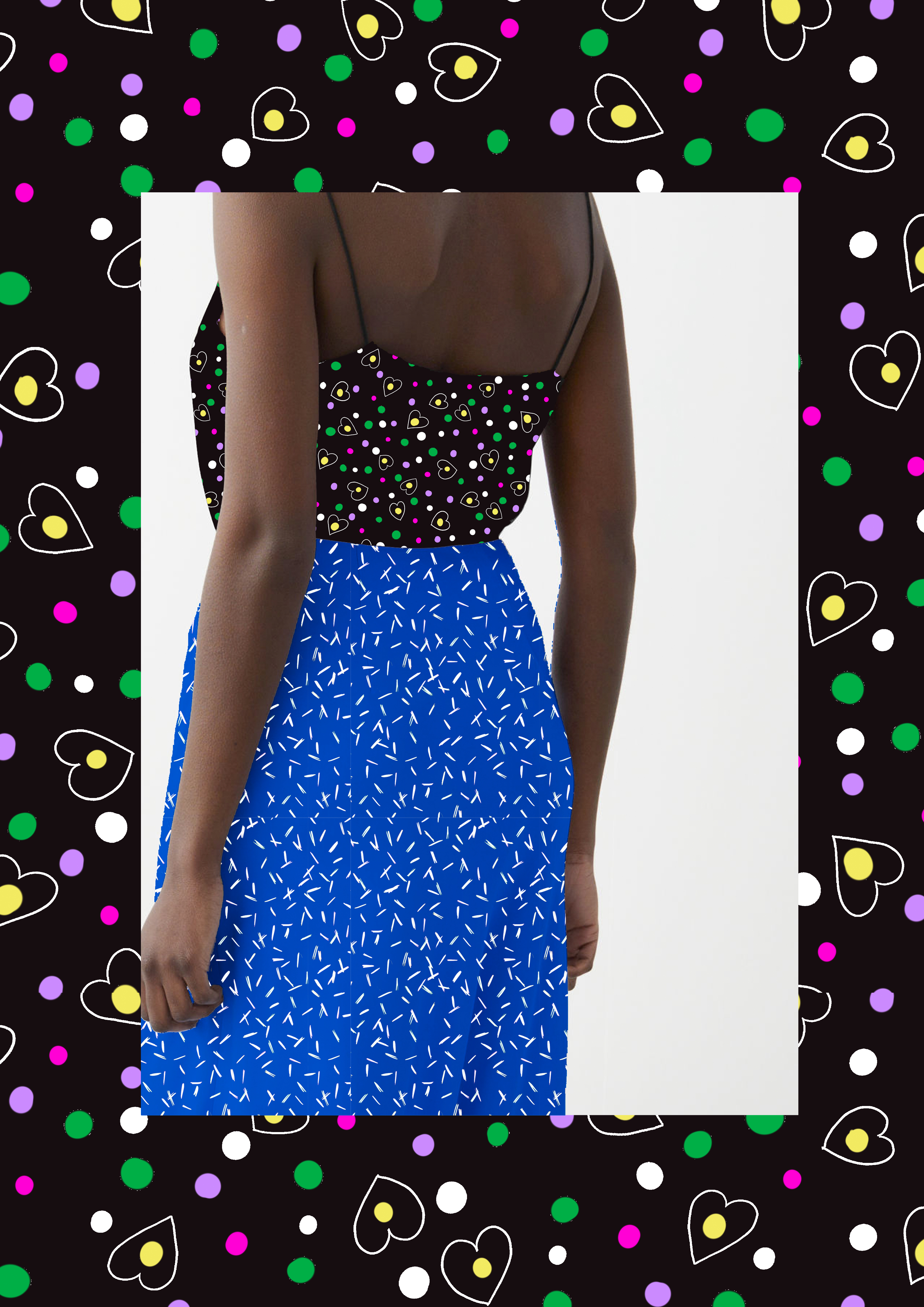 eggy top sprinkle skirt