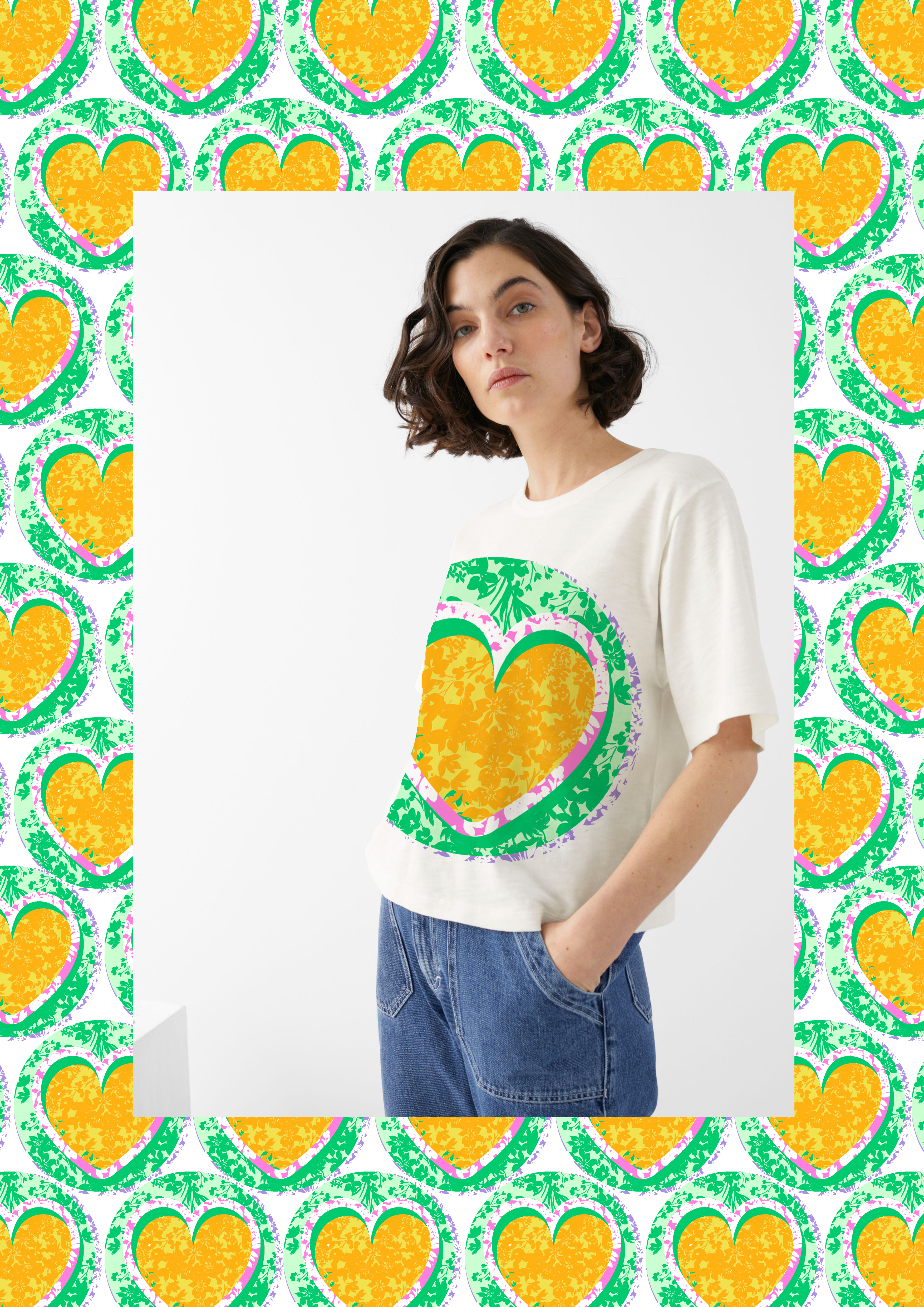love heart t shirt